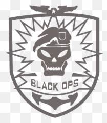 Download For U003e Black Ops Logo Skull - Call Of Duty Vector png