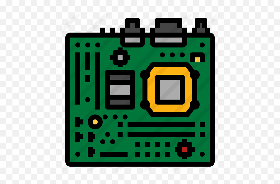 Motherboard - Placa Madre Icono Png,Motherboard Png