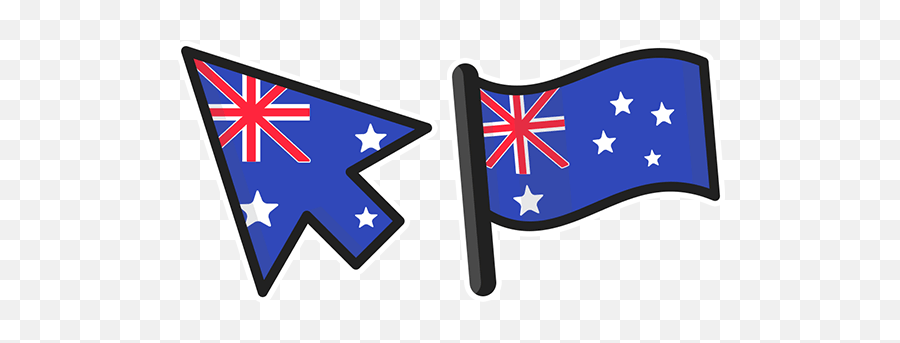 Australia Flag Cursor U2013 Custom Browser Extension - Flag Png,Australia Flag Png