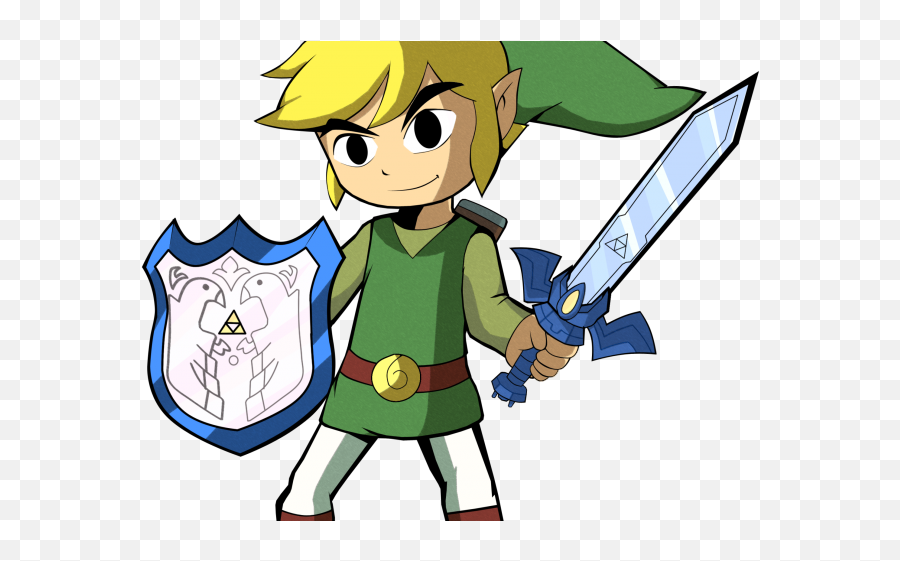 The Legend Of Zelda Clipart Toon Link - Link Zelda Clipart Png,Toon Link Png