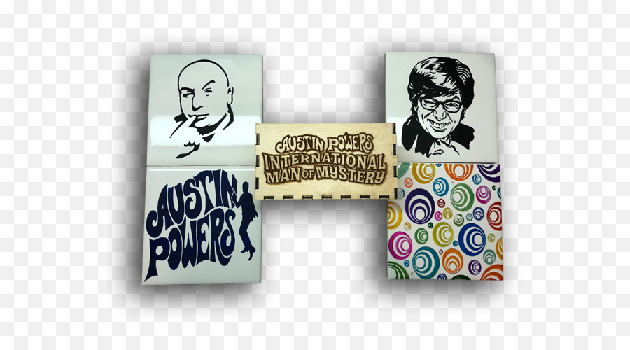Austin Powers Coasters - Austin Powers International Man Png,Austin Powers Png