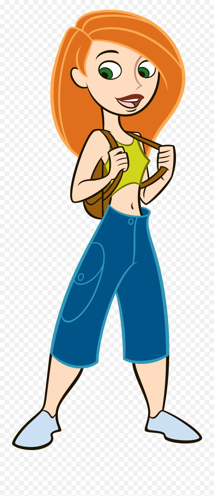 Kim Possible Clipart - Disney Channel Characters Png,Kim Possible Png