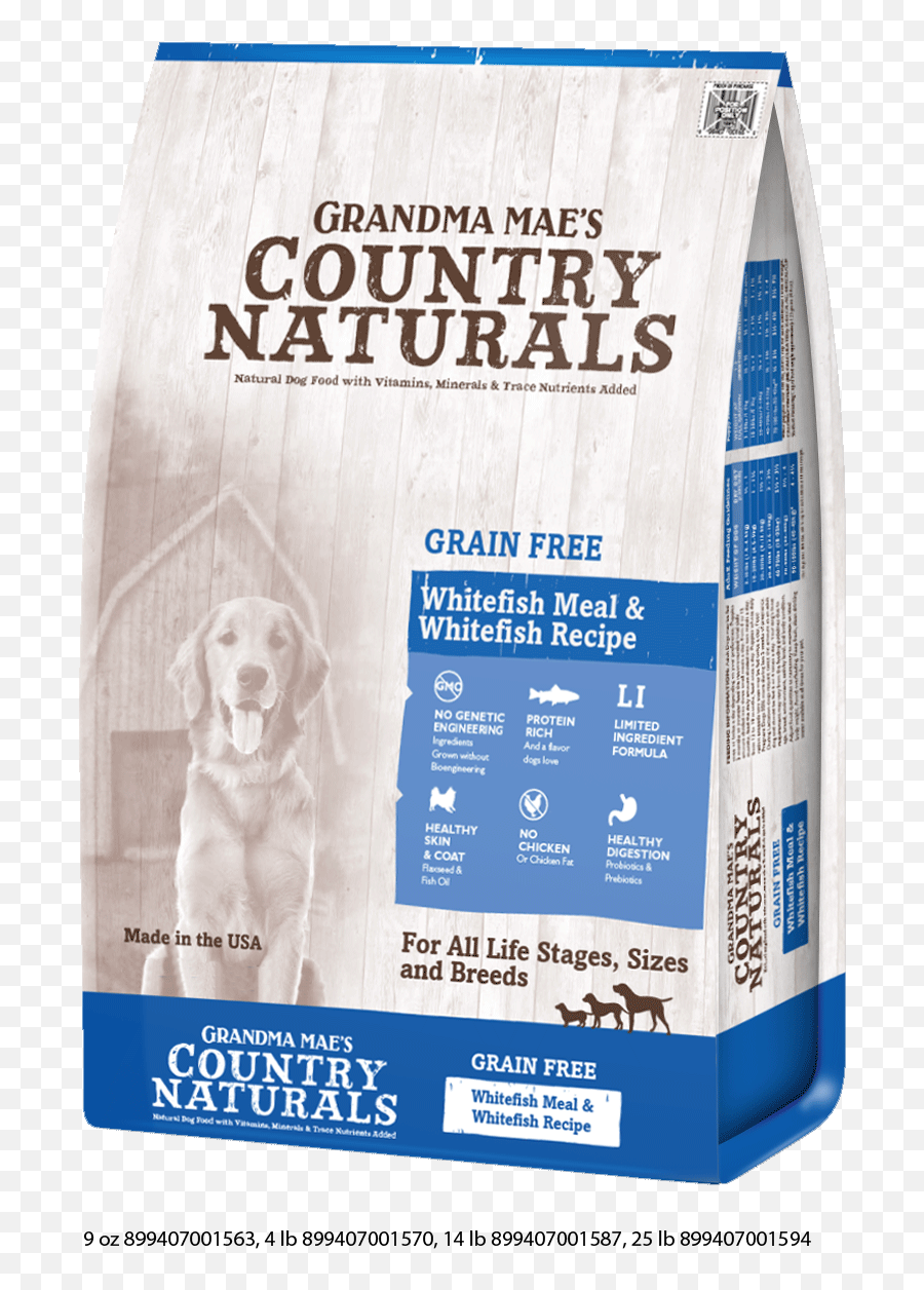 Grandma Maeu0027s Country Naturals Grain Free Fish Dry Food For Dogs - Grandma Country Naturals Dog Food Png,Grandma Transparent
