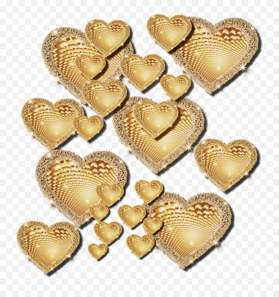 Gold Heart Png - Gold Heart Images Transparent,Gold Heart Png