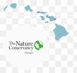 Tnc - Hawaiian Islands Map Outline png