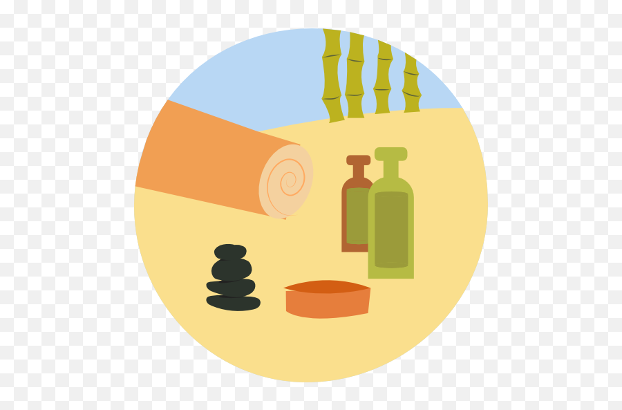 Oil Free Icon Of Meditation U0026 Spa Icons - Glass Bottle Png,Cooking Oil Icon