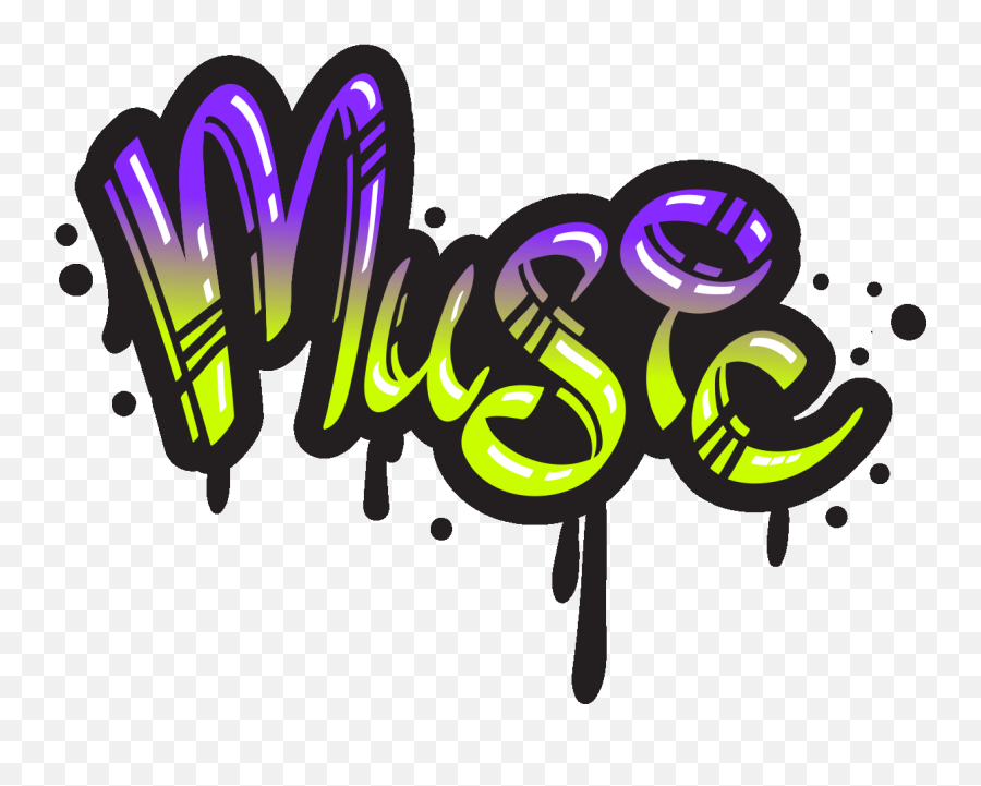 Graffiti Sticker Transparent Png - Music Graffiti,Graffiti Art Png