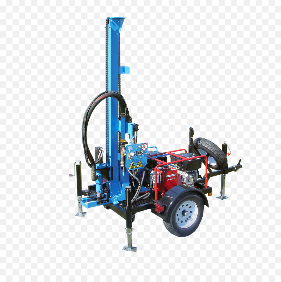 Trailer Mounted Portable Water Well - Lone Star Drills Png,Drilling Rig Icon