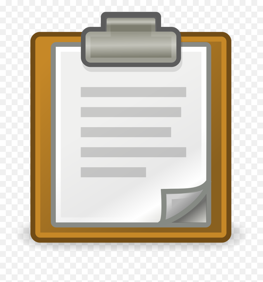 Clipboard Clip Document - Paste Icon In Computer Png,Copy Icon Image