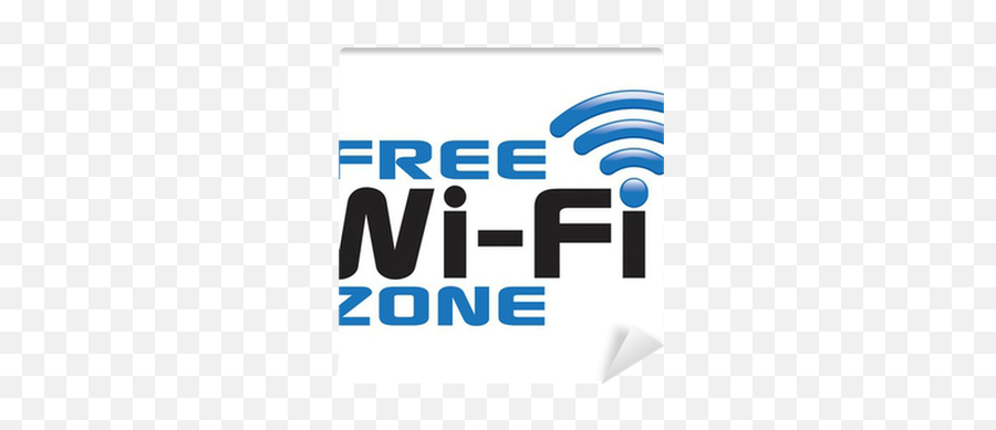Free Wi - Fi Zone Logo Icon Wall Mural U2022 Pixers We Live To Change Vertical Png,Zone Icon