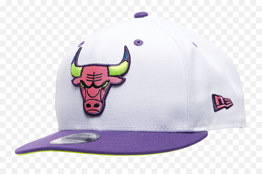 Nba 9fifty Icon Snapback Cap In Whitedeep Purplebeetroot - For Adult Png,Nba Icon Png