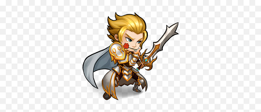 League Of Angels - Fire Raiders League Of Angels Angel Fire Alucard Chibi Mobile Legends Png,Jaina Overwatch Icon