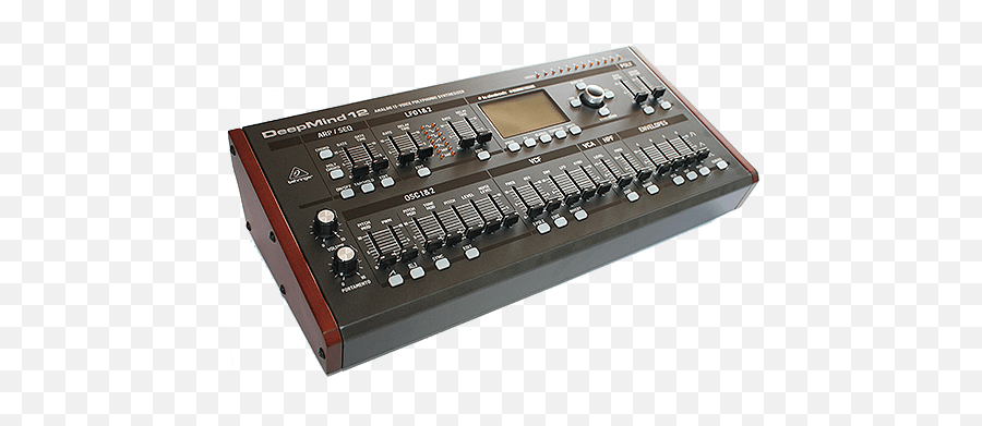 Behringer Deepmind 12 Guitar Synthesizer Deksktop Sound Module - Tantalum Png,Vintage Icon V74 Fretless Bass