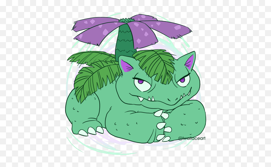 Download 003 Venusaur - Cartoon Png,Venusaur Png