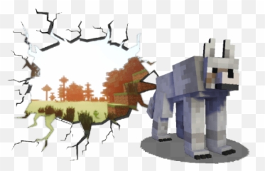 Mcpebedrock New Mutant Creatures Add - on 116 u2013 Minecraft Wolf png