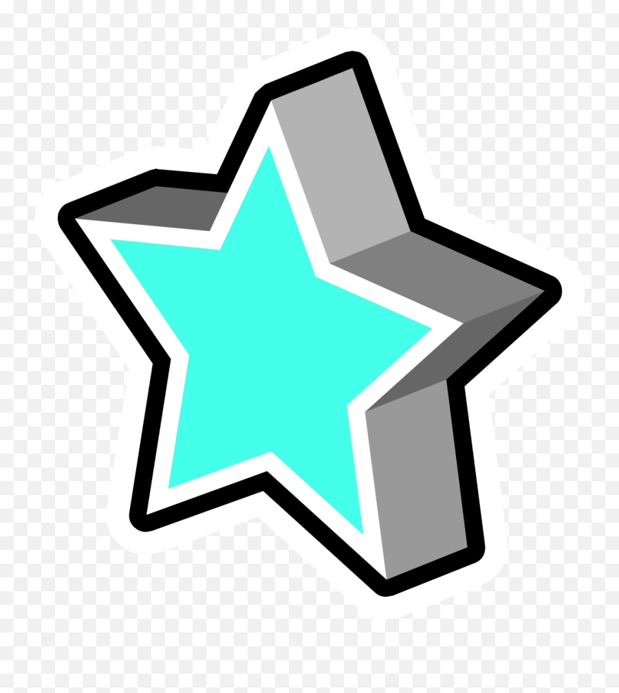 Download Hd 7118 Icon - Club Penguin Icons Png Transparent Logo Star Penguin,Penguin Icon Png