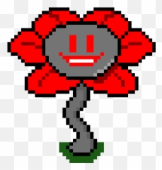 Pixel Art Gallery - Flowey Aus png