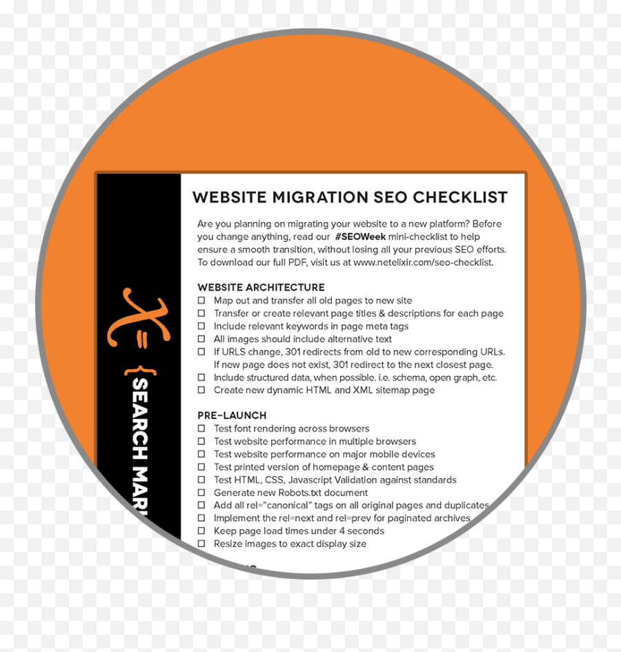Download Seo Migration Checklist Icon - Circle Png Image Dot,Change Pdf Icon