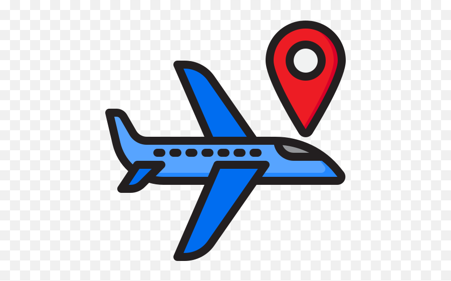 Airplane - Free Travel Icons Aircraft Png,Blue Airplane Icon