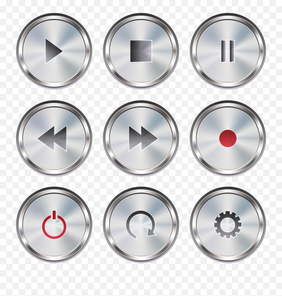 Png Icons Random 11png Snipstock - Play An Pause Buttons Png,Play Stop Icon