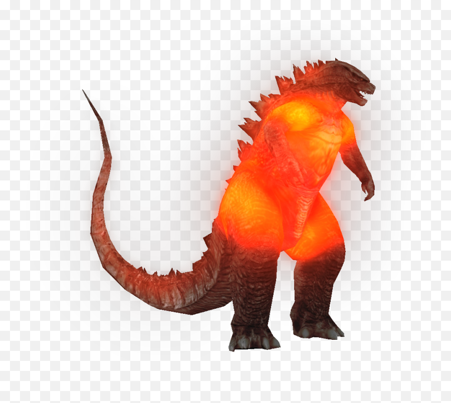Burning Godzilla 2014 Render By Titanollante - Burning Burning Godzilla 2019 Png,Godzilla Transparent