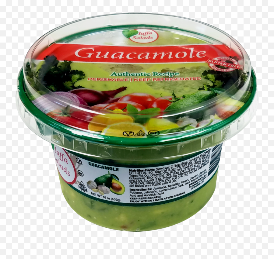 Products U2014 Jaffa Salads Authentic Recipes Png Guacamole