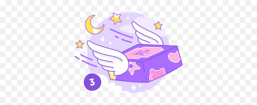 Yumetwins The Monthly Kawaii Subscription Box Straight From - Fictional Character Png,Sailor Moon Icon Pack