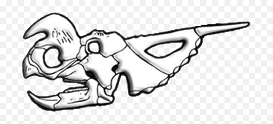 Fileeiniosaurus Skull Diagrampng - Wikimedia Commons Sketch,Skull Drawing Png