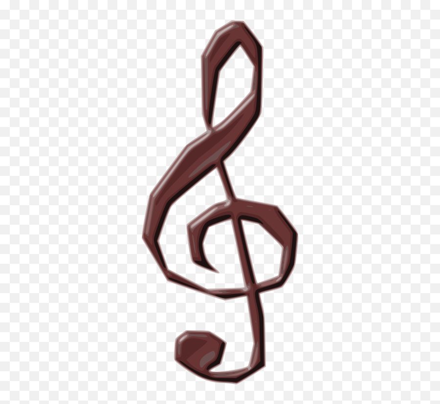 Download Free Png Treble Clef - Simple Music Note Design,Treble Clef Transparent Background