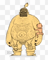 110 Overwatch Ideas Comic - Junkrat Bodyguard png