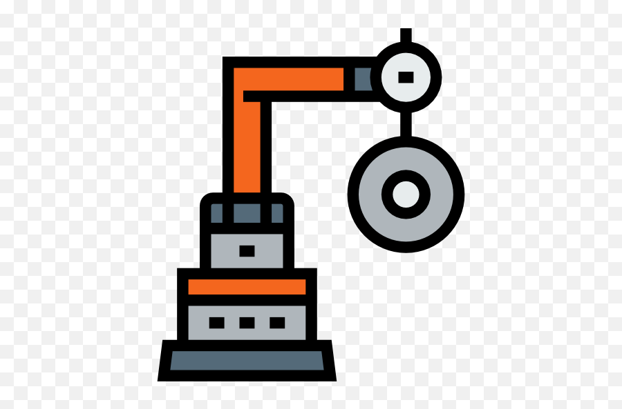 Industrial Robot Industry Factory Robotics Icon Png