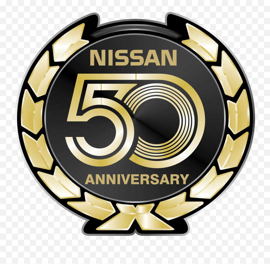 Nissan - Nissan 50th Anniversary Logo Png,Nissan Logo Png