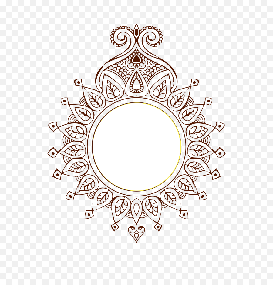 Decorative Border Design Png - Design Border Png Hd,Border Design Transparent Background