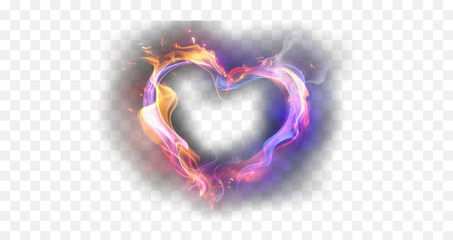 Coracao Heart Fogo Fire Abstrato Abstract Amor Love - Mynamepix Com In Hearts Png,Fogo Png