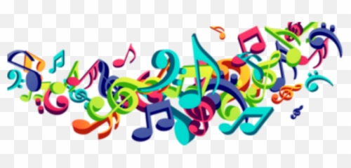 Colorful Musical Notes Png Clipart Panda - Free Images
