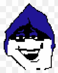 Pixilart - Deltarune Lancer Trollface by oofletodieplz Clip Art png