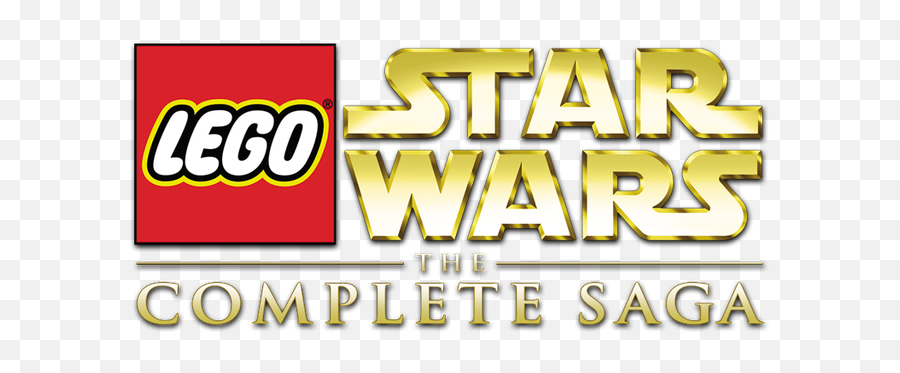 The Complete Saga - Lego Star Wars Complete Saga Logo Png,Star Wars Logos