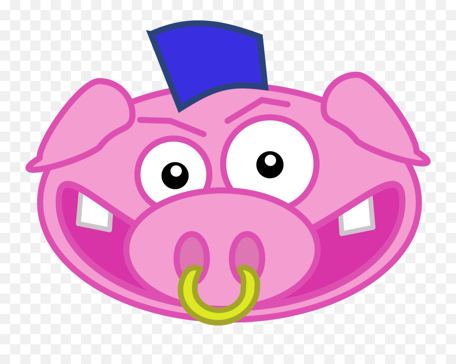 Hog Clipart Face Transparent Free For Download - Pig Clipart Png,Cartoon Pig Png