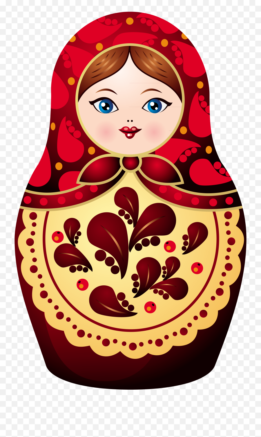 Download Free Png Matryoshka Doll Sticker U2022 Pixers We - Russian Nesting Doll Clipart,Dolls Png