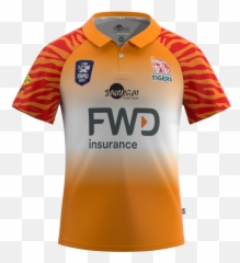 Hong Kong Rugby Union South China Tigers 2019 Kidsu0027 Home - China Rugby T Shirt Png,Tiger Stripes Png