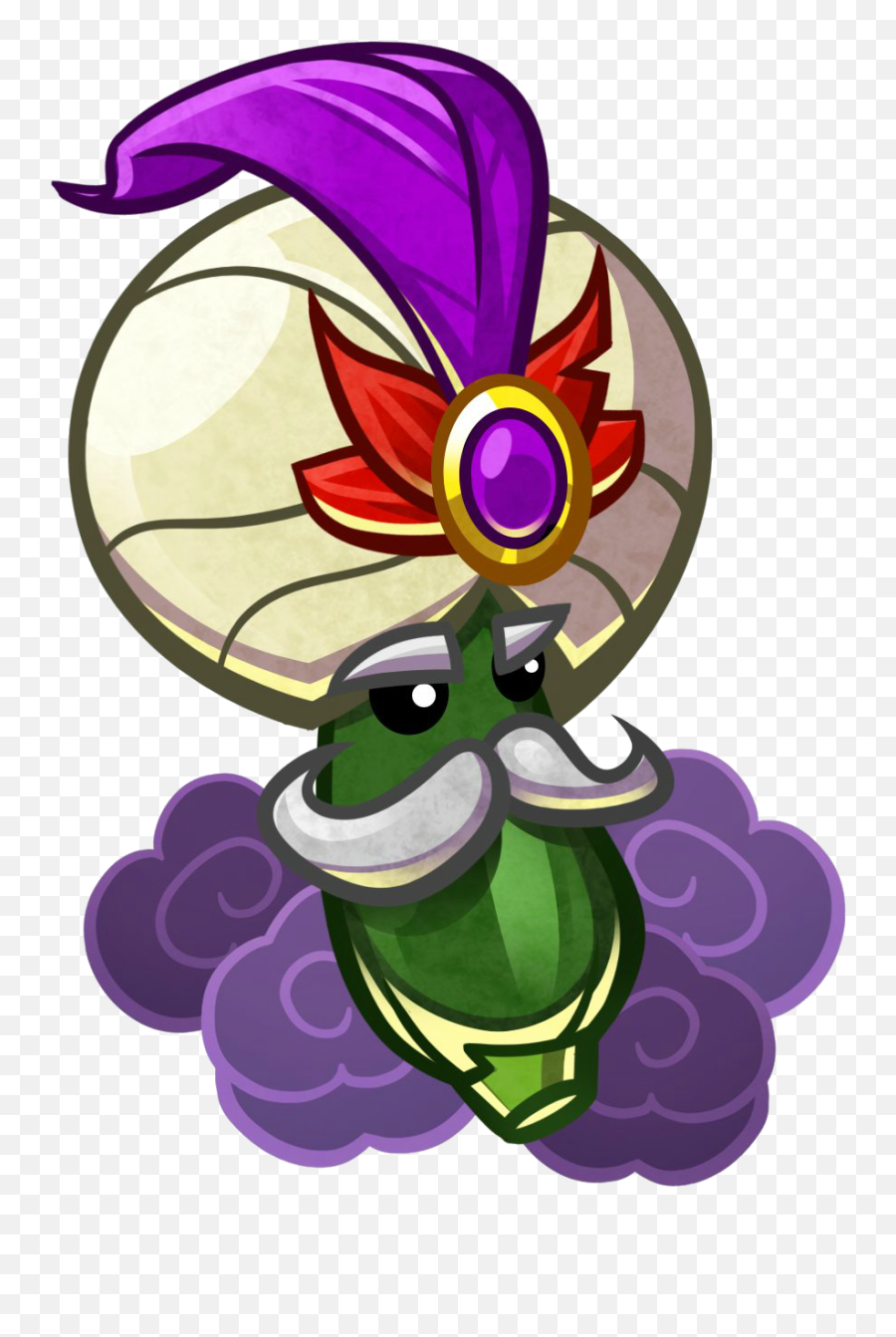 Plants Vs Zombies Heroes The Great Zucchini Full Size Png - Personaje Planta Vs Zombie Heroes,Zucchini Png