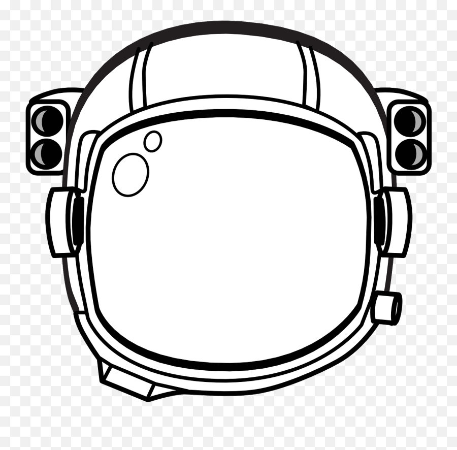 Astronaut Helmet Headgear - Free Vector Graphic On Pixabay Transparent Background Astronaut Helmet Clipart Png,Astronaut Png