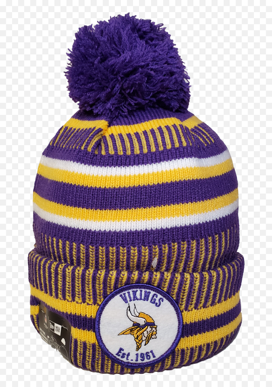 Minnesota Vikings Knit Pom Toque Nfl Sideline - Beanie Png,Minnesota Vikings Png