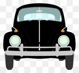 Image Of A Black 1964 1200 Volkswagen - Antique Car png