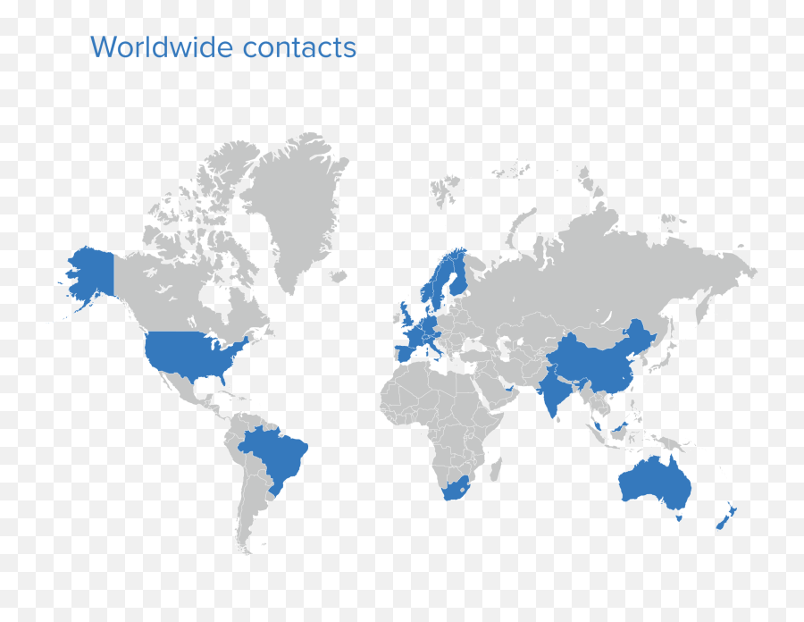 Download Hd World Map Silhouette Transparent Png Image - Power Blocs Of World War 1,World Map Transparent