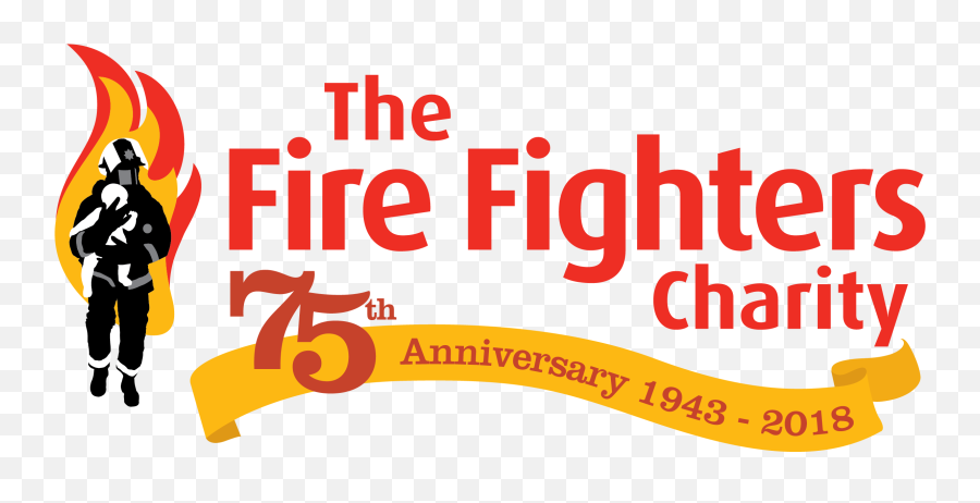 2018 Sees New Logo Launched U2013 The Fire Fighters Charity - Graphic Design Png,Charity Logo
