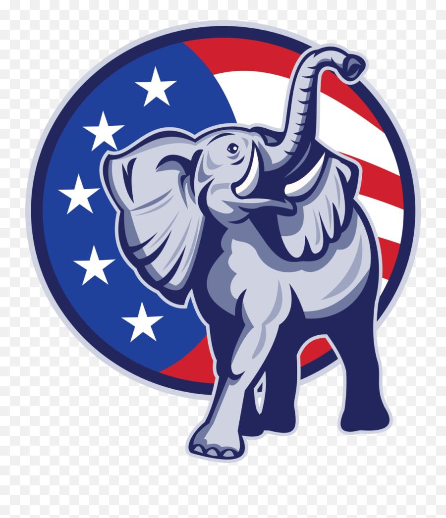 Core Values Pueblo County Republican - Vector Republican Elephant Logo Png,Republican Elephant Png