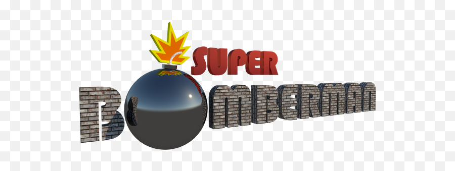 New Super Bomberman 3d Logo Design - Pineapple Png,New Super Man Logo