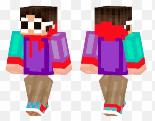 Teddy Fresh W Clout Goggles Minecraft Pe Skins - Illustration Png,Clout Goggles Transparent