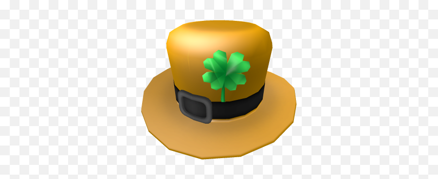 Gold Leprechaun Hat - Roblox Birthday Cake Png,Leprechaun Hat Png